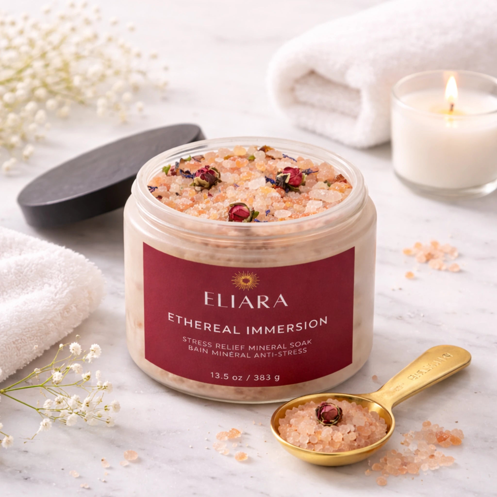 Ethereal Immersion - Stress Relief Mineral Soak - Eliara Skincare